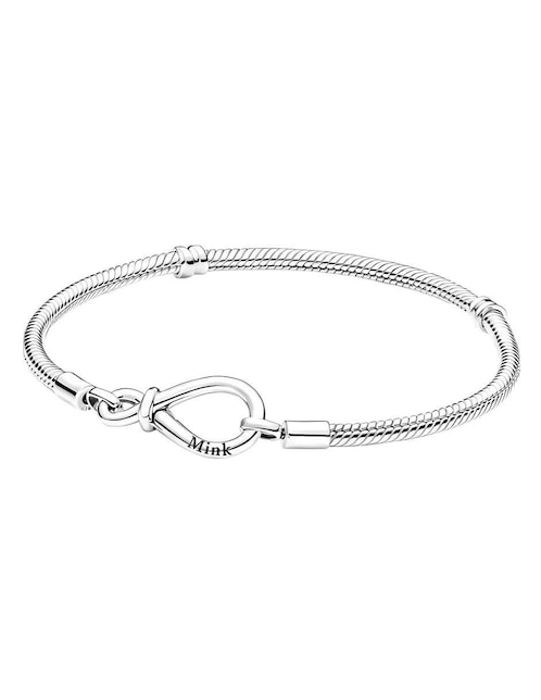 Pulsera Mink de plata P 925 con acabado brillante
