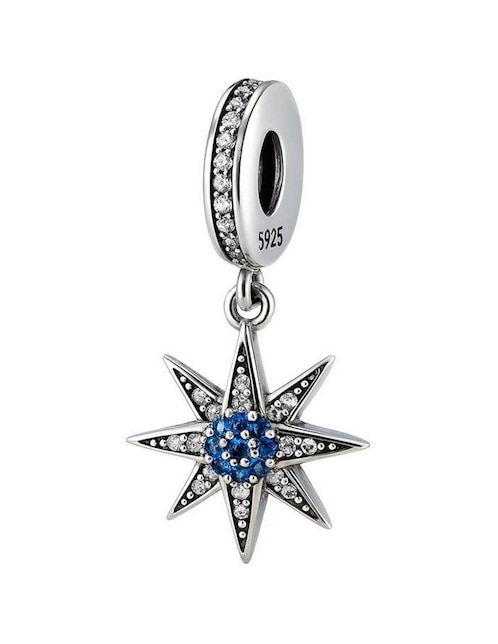 Imagen de producto Charm de estrella Glamcharm de plata P 925