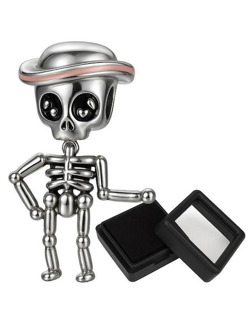 Charm de esqueleto Glamcharm de plata P 925