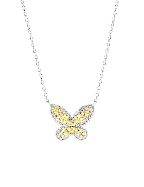 Collar de mariposa de plata P 925 1