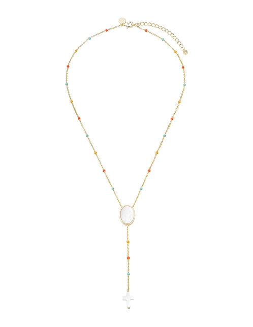 Collar ovalado religiosos 14 K 1