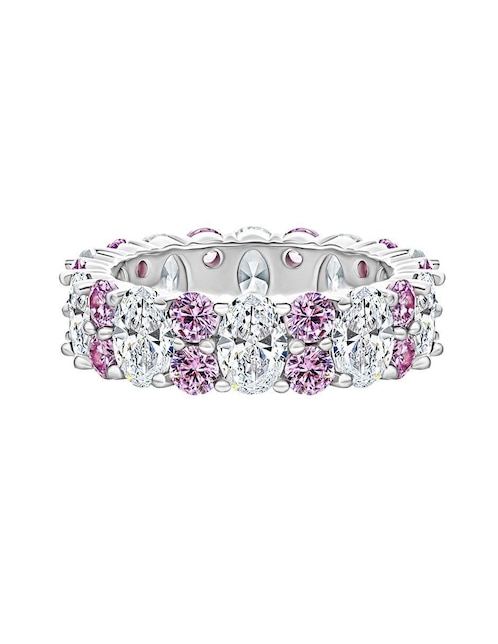 Anillo Gladkova Joyería P 925 de plata zirconia acabado pavé