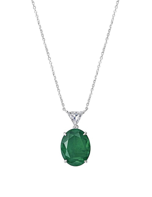 Collar ovalado de plata P 925 1