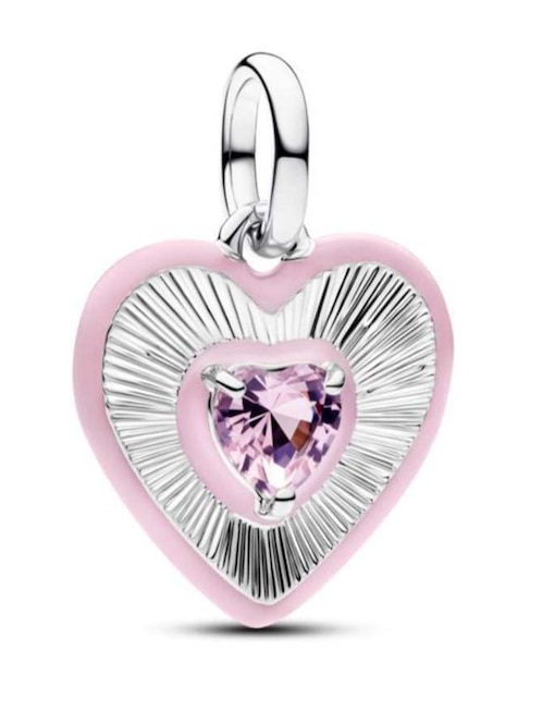 Charm de corazón ME de plata P 925 cristal 1