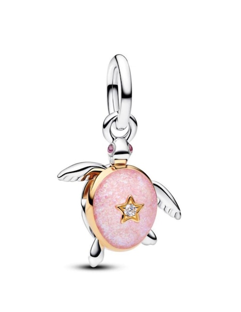 Charm de tortuga Pandora Moments de plata P 925 diamante