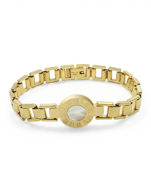 MOON Pulsera Moon de oro laminado 8 K acabado brillante