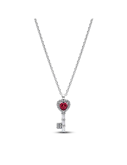 Collar con dije de llave Pandora Timeless de plata P 925