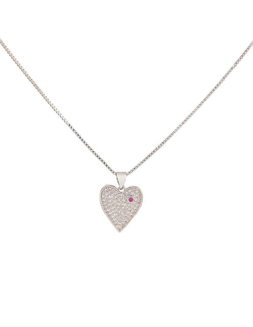 Collar con dije de corazón Yoiko
