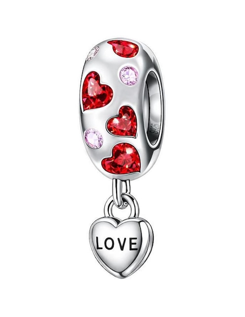 Charm Glamcharm San Valentín de plata P 925
