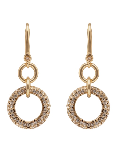Arete corto Dkny Hailey con acabado pavé