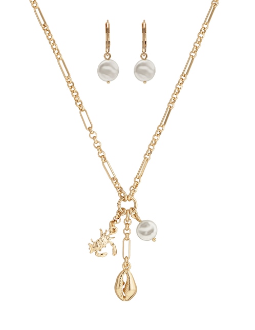 Aretes y collar Anne Klein Coral Gable