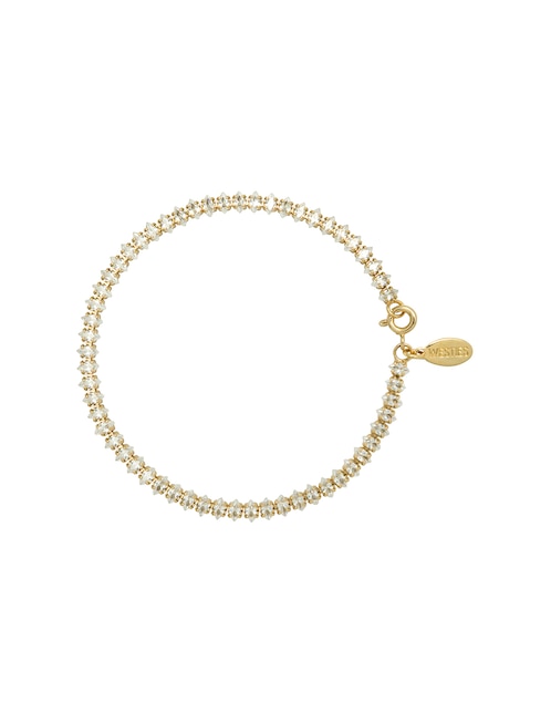 Pulsera con zirconia cúbica Navettes acabado pavé 1