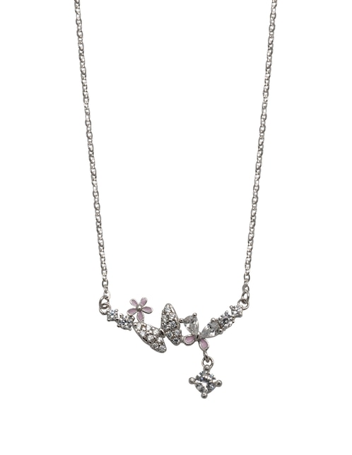 Collar de mariposa Papillon de plata P 925 1