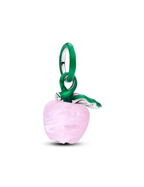 Charm de manzana Moments de plata P 925 murano 1