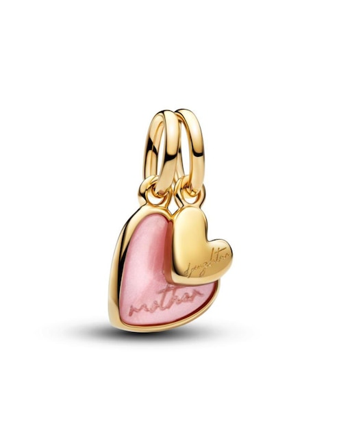 Charm de corazón Moments de plata P 925 madre perla 1