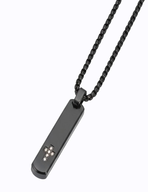 Collar con dije Cruz 1