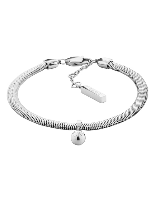 Brazalete Calvin Klein Layered acabado brillante