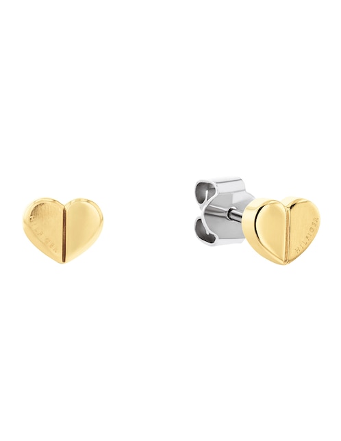 Broqueles de corazón Essential Earrings con acabado brillante 1