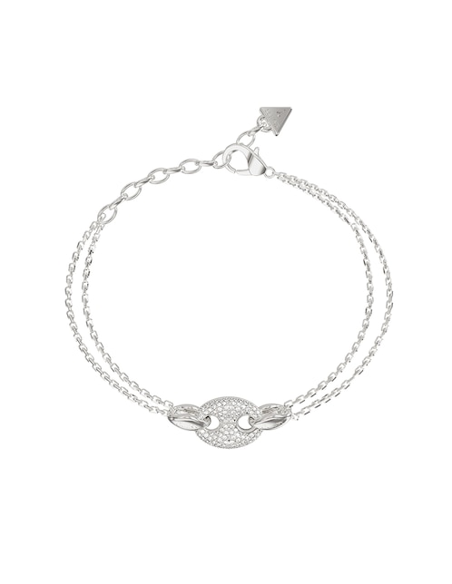 Brazalete Guess con circonita Marina acabado pavé