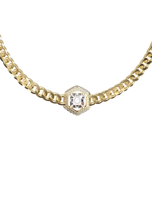 Collar de hexágono Lioness Queen 1