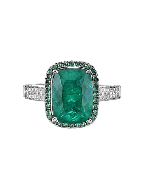 Anillo Gladkova Joyería P 925 de plata esmeralda brillante
