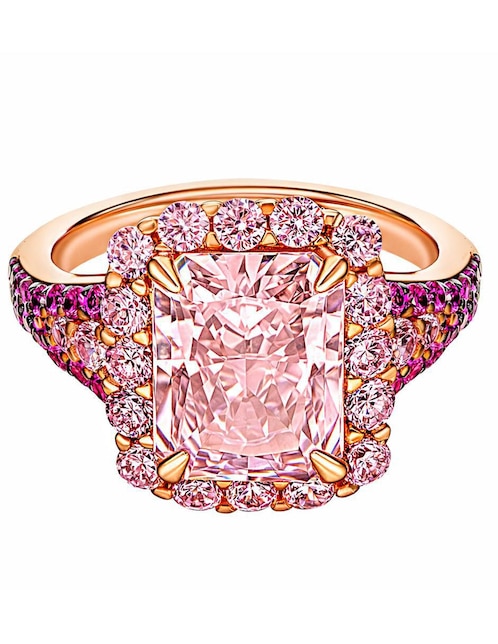 Anillo Gladkova Joyería P 925 de plata zirconia chapa de oro