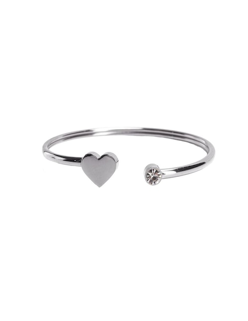 Pulsera mujer Luckyly Corazón Aléx acero inoxidable zirconia, oro, oro rosa, plata
