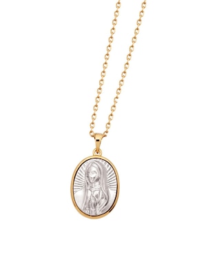 Medalla Irregular Artre Virgen De Guadalupe