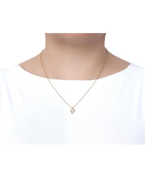 Dije de cruz Artre cristal