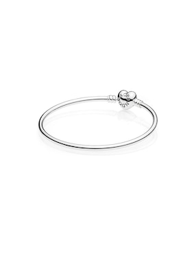 Pulsera Pandora de plata con acabado lustre