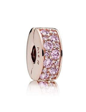 Orphelia Gioiello In Argento 925 Con Zircone Cubico Rosa A Forma Di Palla, Elegante E Senza Tempo