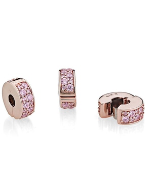 Charm redondo Pandora zirconia cúbica