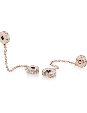 Charm Pandora 14 K zirconia cúbica