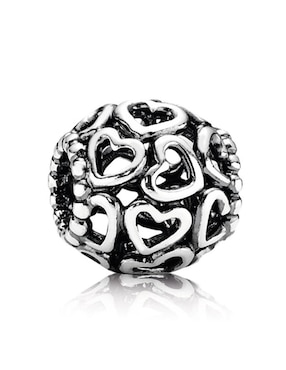 Imagen de producto Charm de corazón Pandora de plata P 925