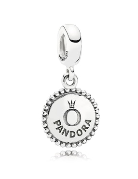 Charm Irregular Pandora De Plata