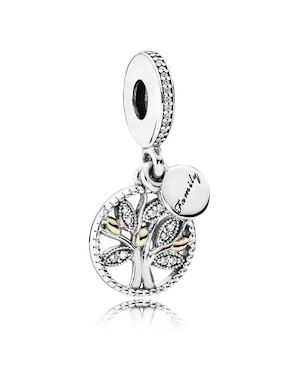 Charm De árbol De La Vida Pandora Zirconia Cúbica