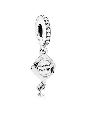 Charm Pandora de plata P 925 circonita