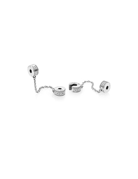 Charm Pandora de plata P 925 zirconia cúbica