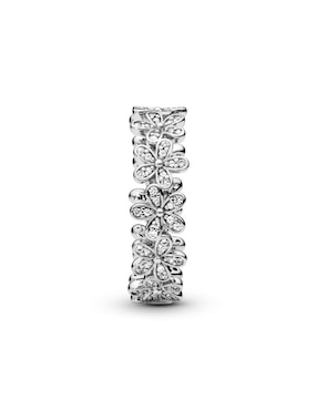 Anillo de flor Pandora Moments P 925 de plata zirconia cúbica pavé