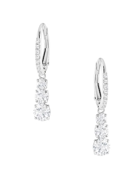 Aretes Swarovski con acabado pavé