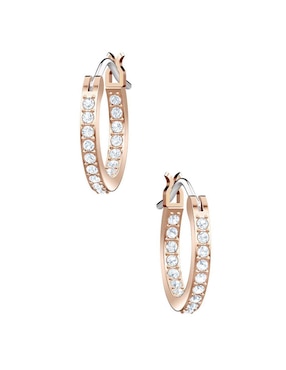 Aretes Swarovski con acabado brillante