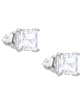 Aretes Swarovski con acabado brillante