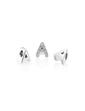 Charm de letras Pandora de plata P 925