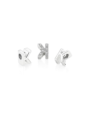 Charm de letras Pandora de plata P 925