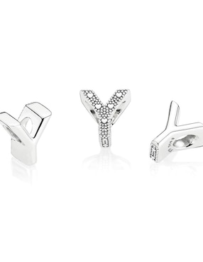 Charm de letras Pandora de plata P 925
