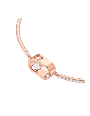 Pulsera Swarovski con acabado pulido
