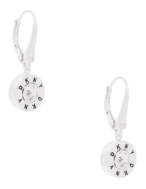 Aretes Dkny con acabado brillante