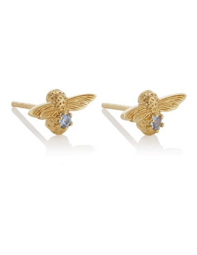 Aretes Olivia Burton con acabado brillante cristal