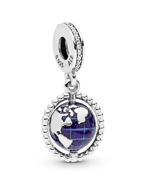 Charm Pandora de plata zirconia cúbica