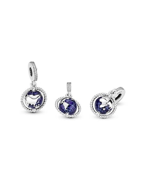 Charm Pandora de plata zirconia cúbica